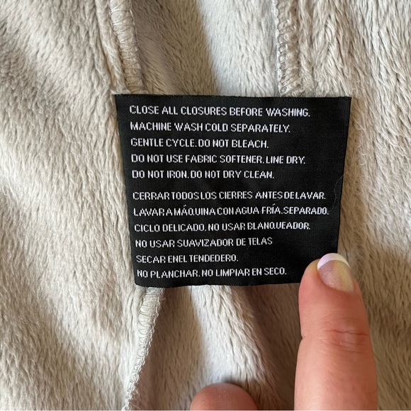 Gerry women’s fleece lined jacket with hood | grey | size small - Picture 8 of 9